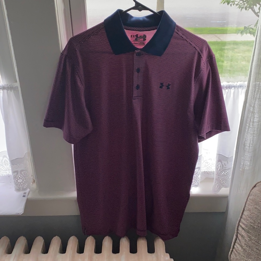 M - Under Armour Golf Polo (Heatgear)